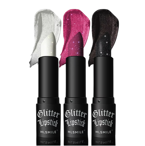 Matte Long Lasting Lipstick With Fine Glitter