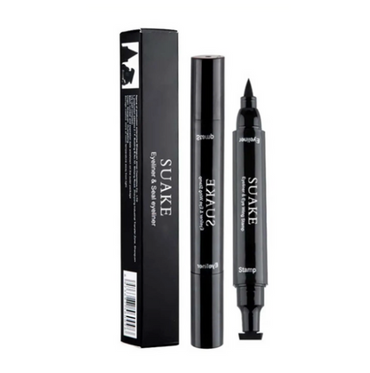 2 In1 Stamp Eyeliner make up Waterproof Eye liner