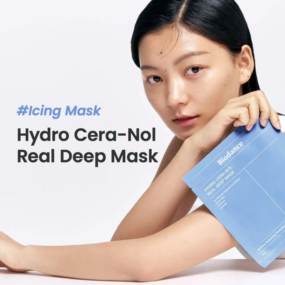 Soothing Bio-Collagen Real Deep Mask Nourishing Pore Minimizing Cera-nol Mask Moisturizing Elasticity Improvement