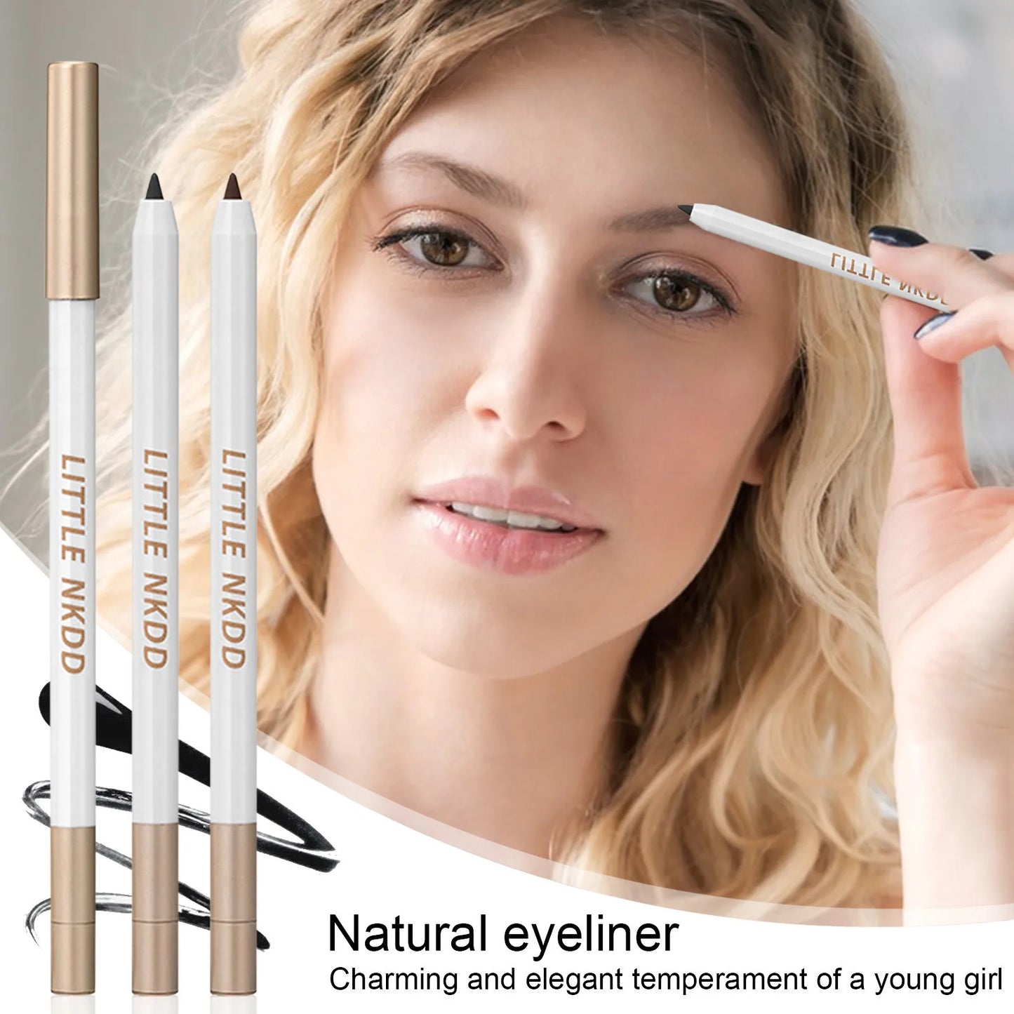 Non-smudging Waterproof Long-lasting Eyeliner Pencil